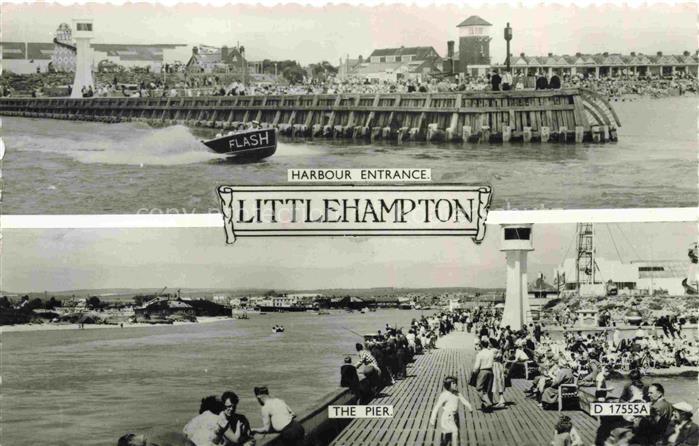 Littlehampton Wychavon Worcestershire UK Harbour Entrance Pier