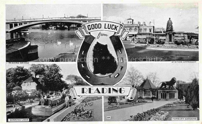 Reading Berkshire UK Bridge Station Approach Sonning Lock Forbury Gardens Monume
