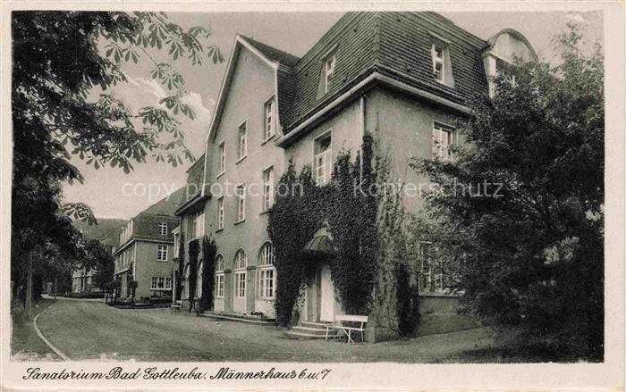 Bad Gottleuba-Berggiesshuebel Sanatorium Maennerhaus 6 und 7