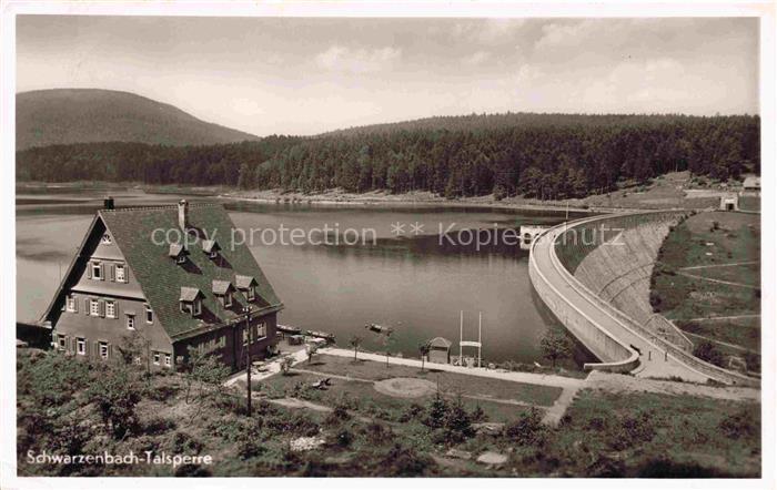 Forbach Baden BW Schwarzenbach-Talsperre Schwarzwald
