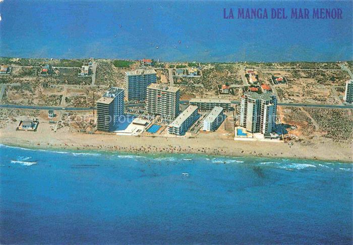 La Manga del Mar Menor MURCIA ES Vista aérea de la zona de Manga Beach