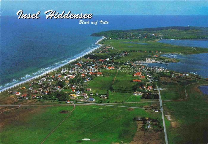 Vitte Hiddensee Fliegeraufnahme