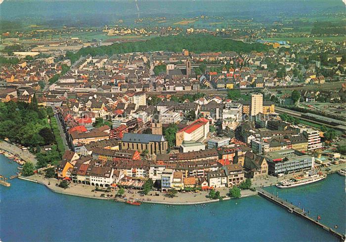 FRIEDRICHSHAFEN Bodensee BW Stadtpanorama