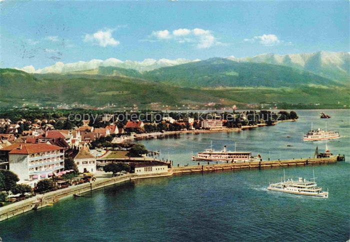 Langenargen Bodensee Panorama Hafen
