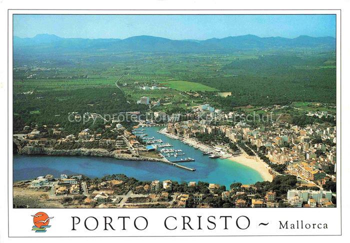 Porto-Cristo Mallorca ES Fliegeraufnahme