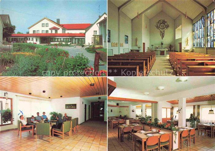 Moos Eriskirch Theresienheim Speisesaal Kapelle