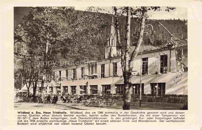WILDBAD  Bad Schwarzwald BW Neue Trinkhalle