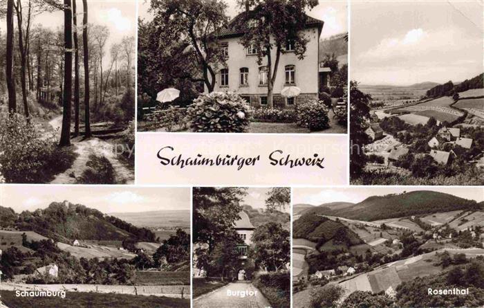 Rosenthal Rinteln Schaumburg Niedersachsen Pension Schaumburger Schweiz Panorama