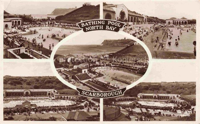 Scarborough  Yorkshire UK Bathing Pool North Bay