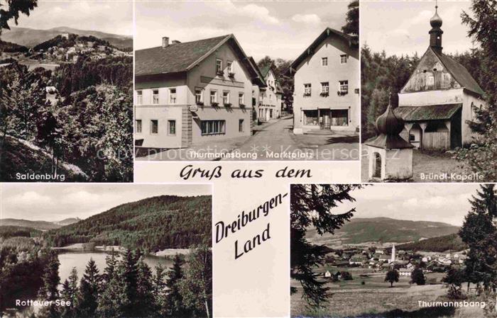 Thurmannsbang Tittling PAssAU Bayern Saldenburg Marktplatz Bruendl Kapelle Rotta