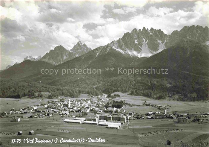 Innichen San Candido Innichen Pustertal IT Fliegeraufnahme