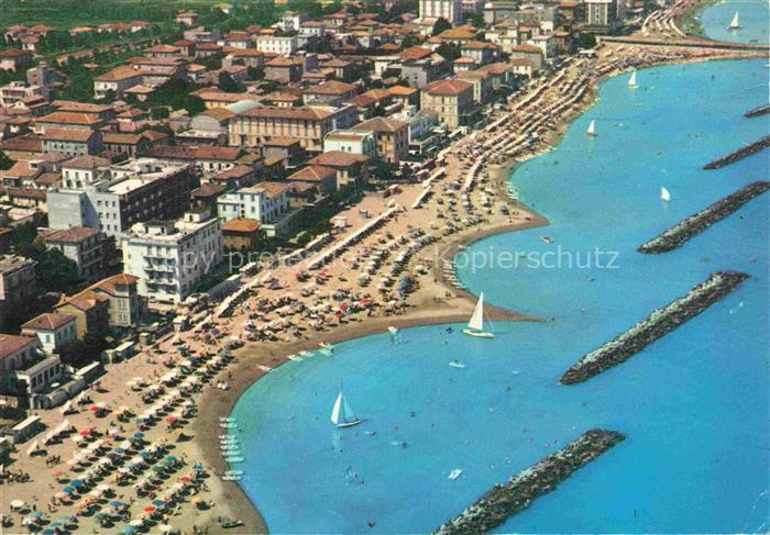 Viserba Rimini IT Fliegeraufnahme
