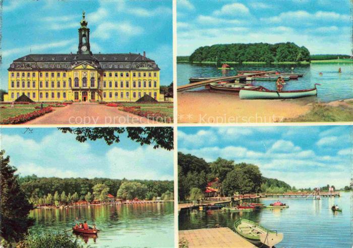 Wermsdorf Sachsen Schloss Hubertusburg Horstseeinsel Am Horstsee Horstseebad