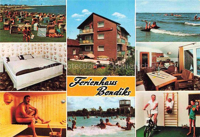 Horumersiel Wangerland Friesland Niedersachsen Ferienhaus Bendiks Zimmer Sauna G
