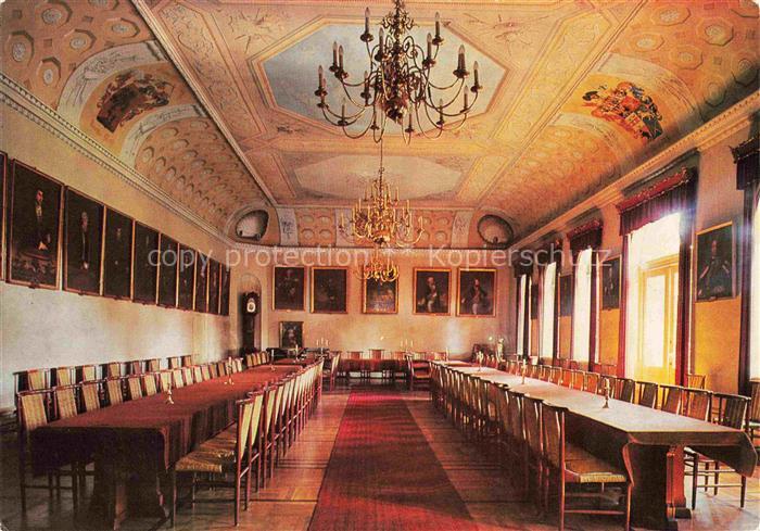 Aurich Ostfriesland Landschaftshaus Fuerstensaal von 1848