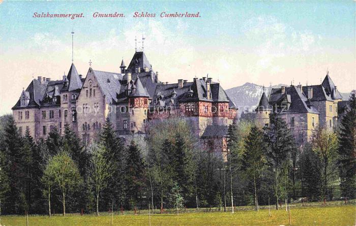 Gmunden Traunsee Salzkammergut Oberoesterreich AT Schloss Cumberland