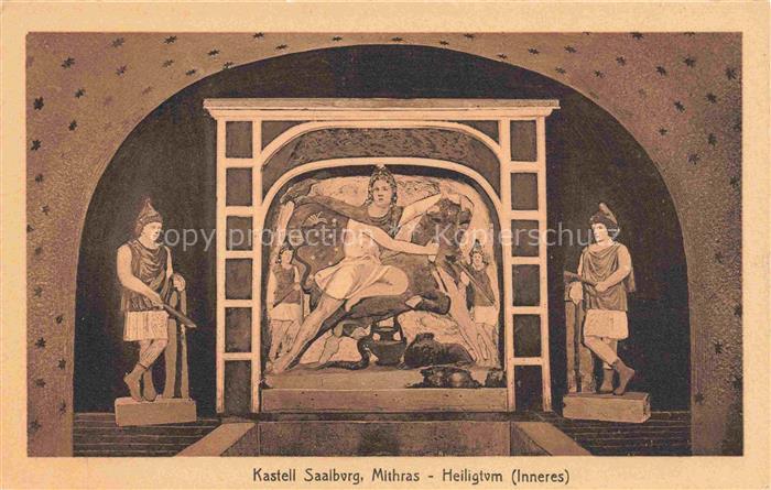 Saalburg (Kastell) Bad Homburg Hochtaunuskreis Hessen Kastell Mithras Heiligtum