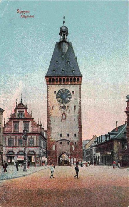 SPEYER Rhein Rheinland-Pfalz Altpoertel