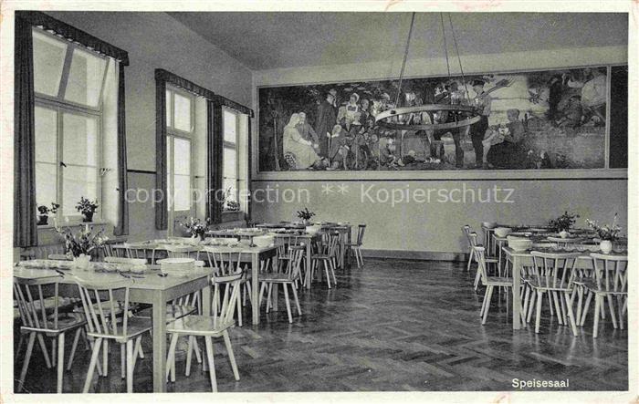 Bad Rothenfelde Osnabrueck Niedersachsen Speisesaal Kindererholungsheim Oldenbur