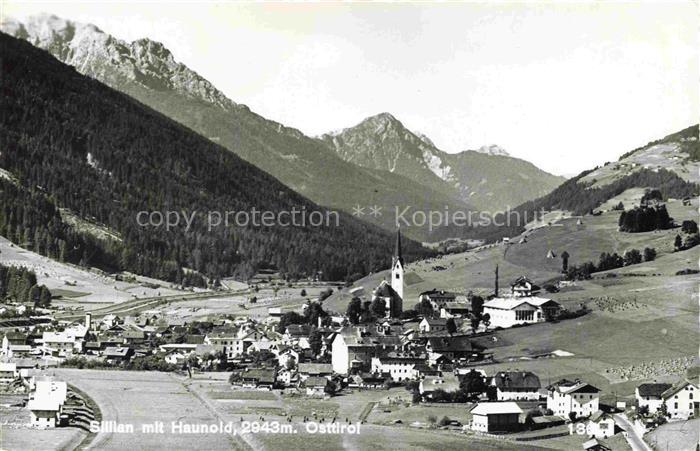 Sillian 1097m Lienz Tirol AT Panorama Blick gegen Haunold