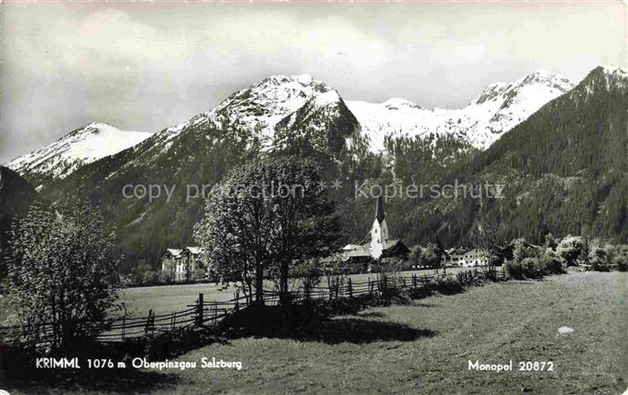 Krimml 1076m Pinzgau AT Panorama