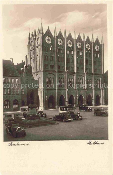 STRALSUND Rathaus