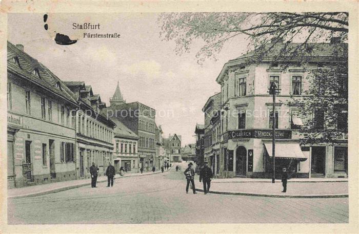 Stassfurt Sachsen-Anhalt Fuerstenstrasse