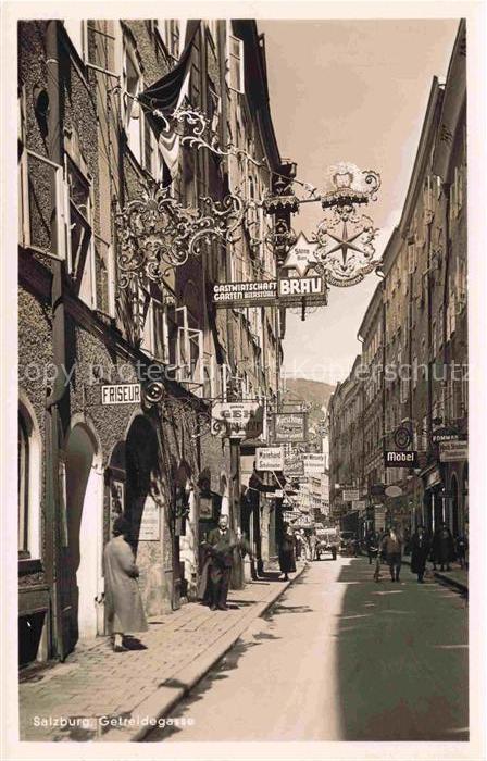 SALZBURG  AT Getreidegasse