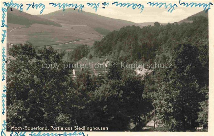 Siedlinghausen Winterberg Hochsauerlandkreis NRW Panorama