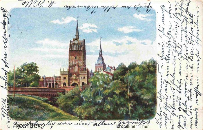 ROSTOCK  CITY Kroepeliner Tor