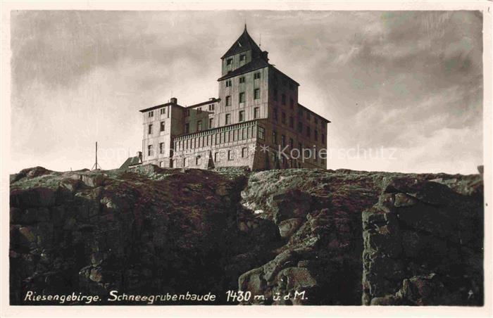 Krummhuebel Karpacz Riesengebirge PL Schneegrubenbaude Bergbaude