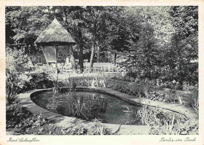 BAD SALZUFLEN Lippe NRW Partie im Park