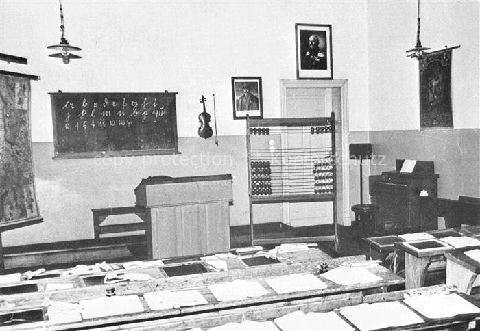 Bohlenbergerfeld ZETEL Friesland Niedersachsen Schulmuseum Ausstellungsraum