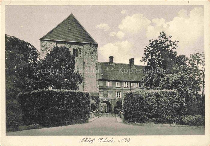 Rheda -Wiedenbrueck Westfalen Schloss