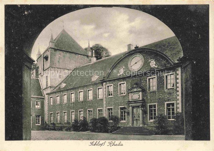 Rheda -Wiedenbrueck Westfalen Schloss
