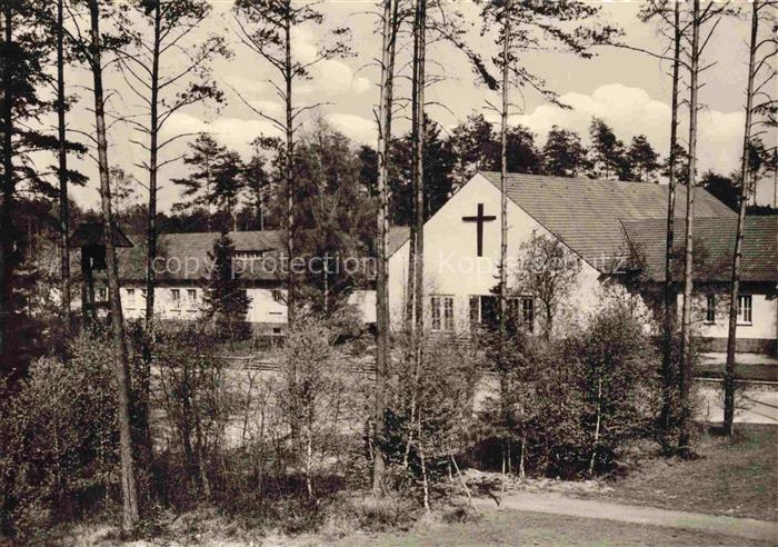 Mittwald Espelkamp Minden-Luebbecke NRW Ev. Martins-Kirche im Steilhaus mit Gloc