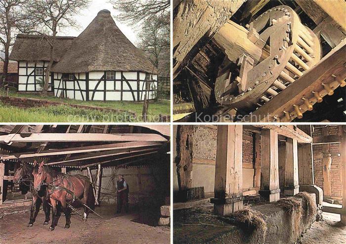 Oberbauerschaft Buende Westfalen Rossmuehle Innenansichten