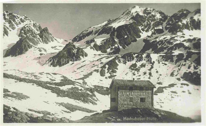 Ainet Tirol AT Hochschoberhuette Berghaus Schobergruppe Hohe Tauern