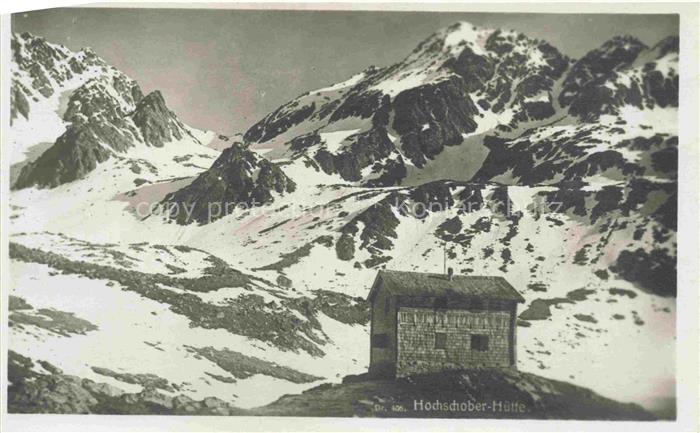 Ainet Tirol AT Hochschoberhuette Berghaus Schobergruppe Hohe Tauern