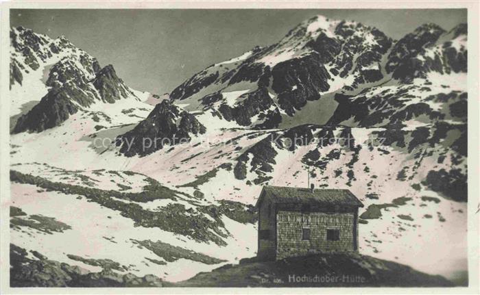 Ainet Tirol AT Hochschoberhuette Berghaus Schobergruppe Hohe Tauern