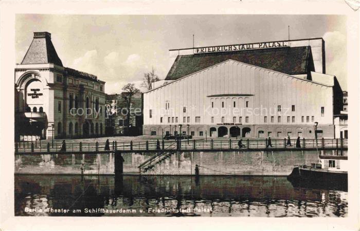 BERLIN  CITY Theater am Schiffbauerdamm und Friedrichstadt Palast