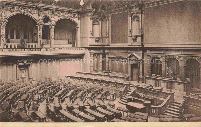 BERLIN  CITY Plenarsaal im Reichstagsgebaeude