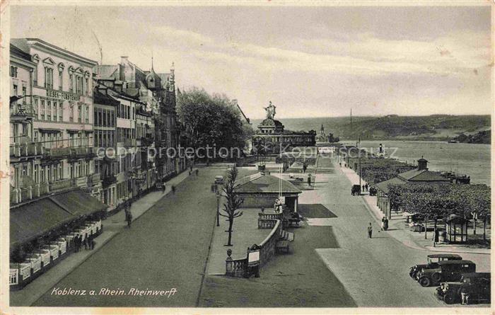 KOBLENZ  Rhein Rheinwerft