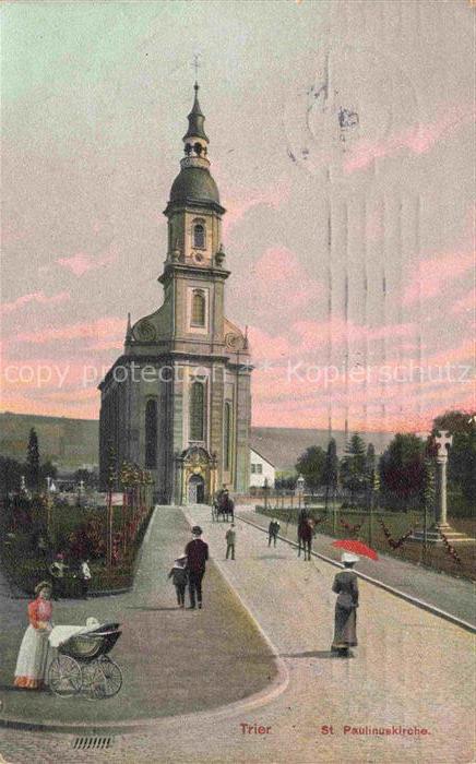 TRIER  CITY St. Paulinuskirche