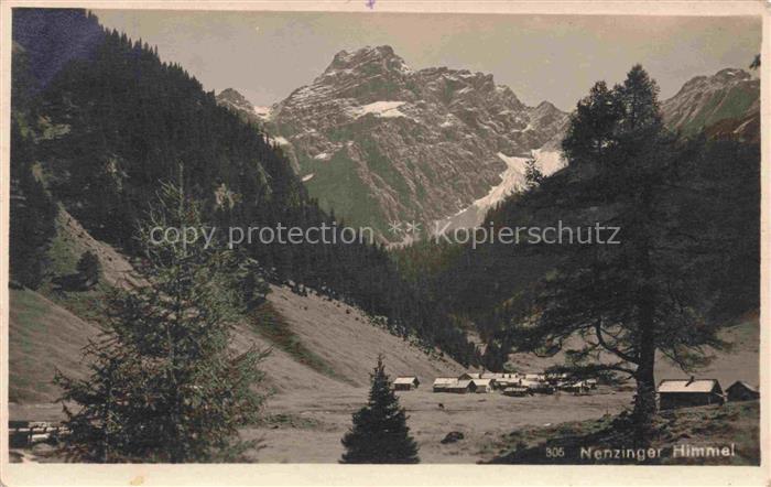 Nenzinger Himmel 1367 Nenzing Vorarlberg AT Panorama Alpen