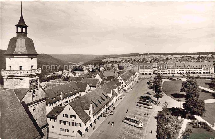 FREUDENSTADT BW Stadtplatz Luftkurort im Schwarzwald