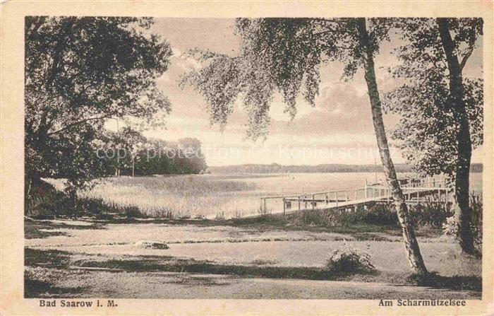 Bad Saarow Brandenburg Partie am Scharmuetzelsee