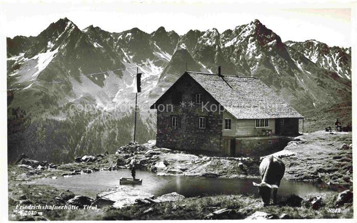 Galtuer Landeck Tirol AT Friedrichshafnerhuette Verwallgruppe