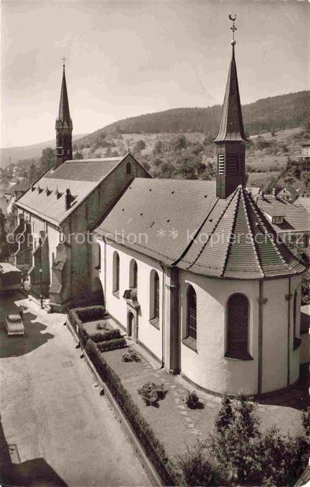 Schoenau Heidelberg Odenwald Katholische und evangelische Kirche