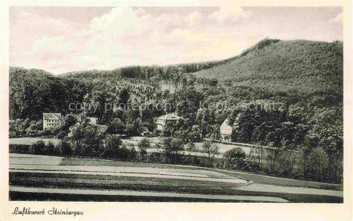 Steinbergen Rinteln Niedersachsen Teilansicht Luftkurort Landschaft